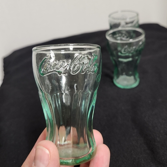 Coca-Cola Set of 3 Mini Glasses - Picture 4 of 4